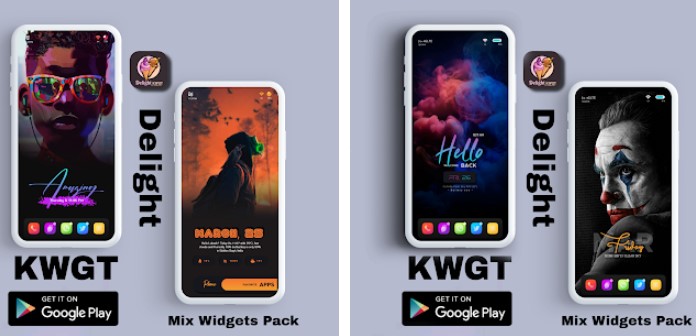 delight kwgt MOD APK Android