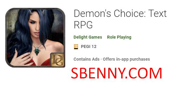 demon s choice text adventure rpg