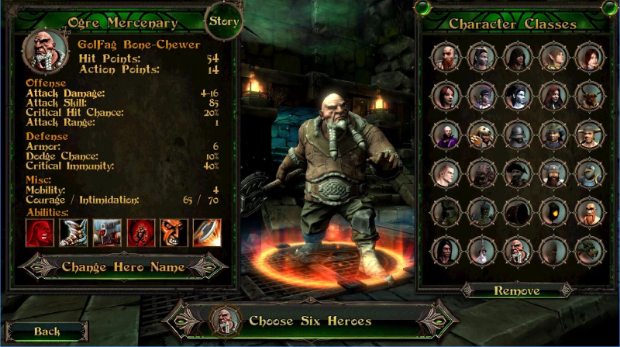 Gameplay screenshot from demon s rise for Android