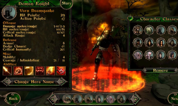 Gameplay screenshot from demon s rise 2 for Android