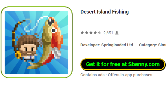 pesca d'isola del deserto