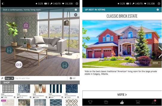 Gameplay screenshot from design home for Android