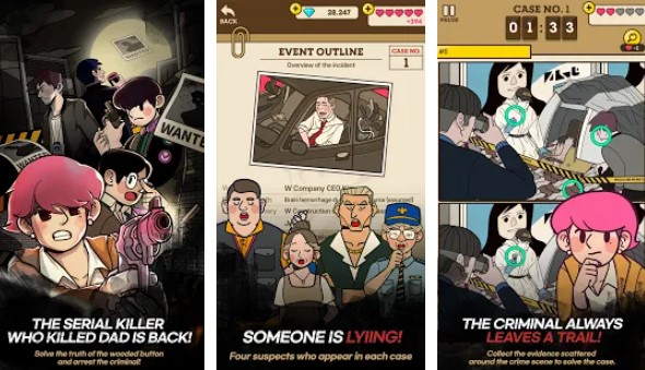Gameplay screenshot from detective s mystery game and find the differences for Android