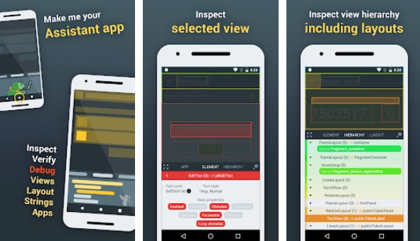 Gameplay screenshot from developer assistant for Android