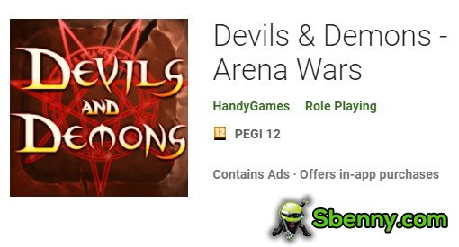 diabos e demônios guerras de arena