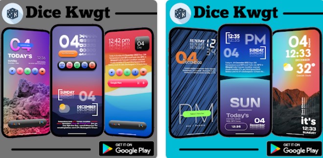 dice kwgt APK Android