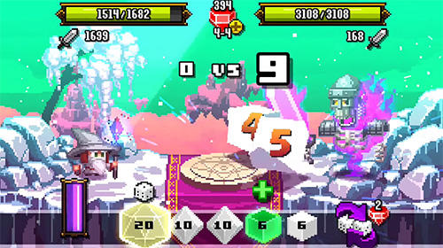 Gameplay screenshot from dice mage 2 for Android
