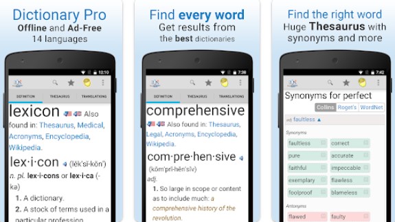 dictionnaire pro APK Android