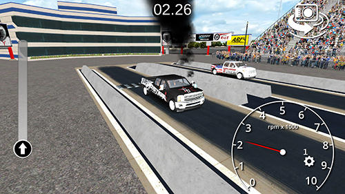Gameplay screenshot from diesel drag racing pro for Android