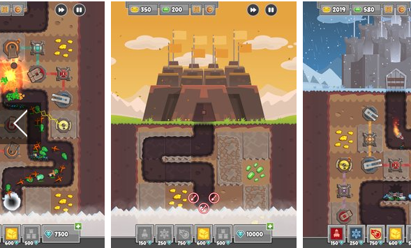 Gameplay screenshot from digfender for Android