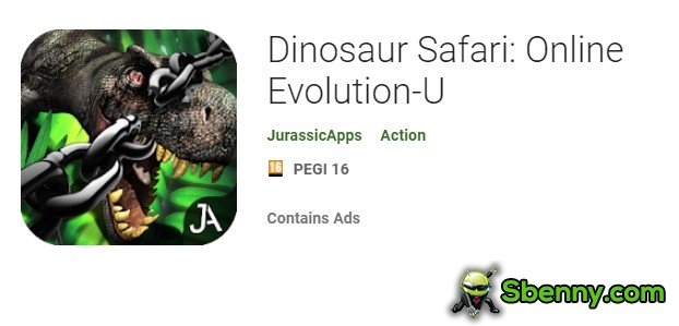 évolution en ligne de safari de dinosaures u