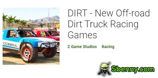 Dirt nouveaux jeux de course de camion de saleté hors route