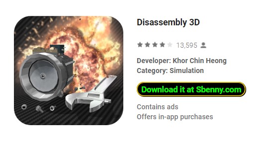 disassembly 3d