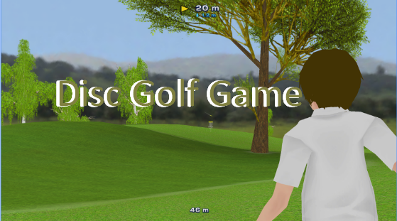 disc golf játék
