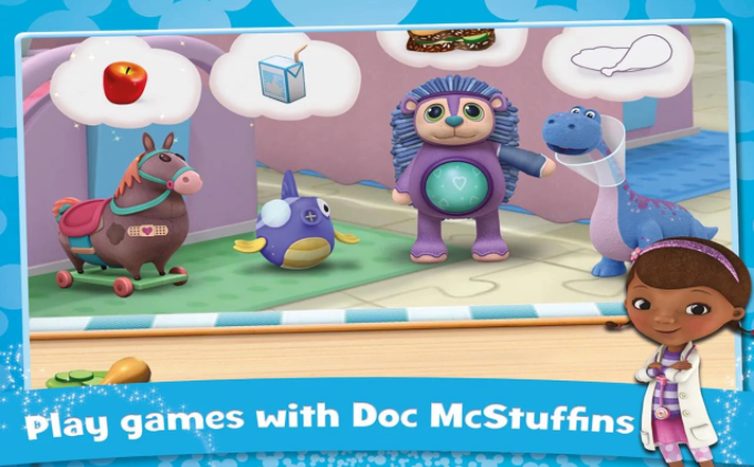 Gameplay screenshot from disney junior play for Android