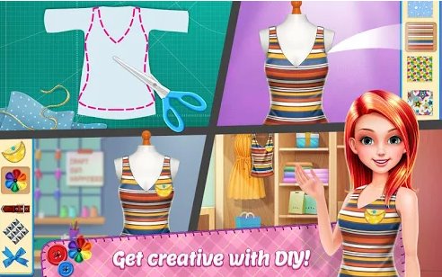 diy fashion star design hacks jeu de vêtements MOD APK Android