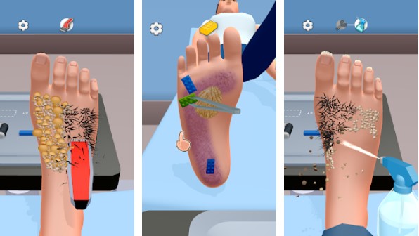 Gameplay screenshot from doctor care for Android