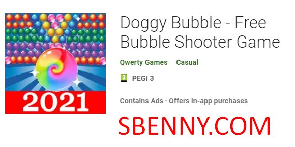 gelembung doggy game penembake gelembung gratis