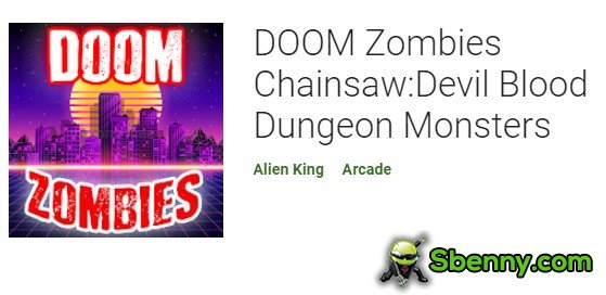 Doom Zombies Kettensäge Teufel Blut Dungeon Monster