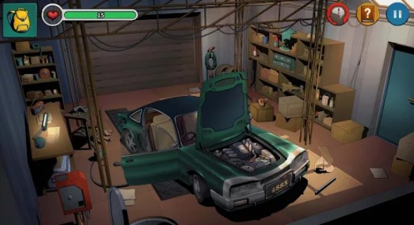 Gameplay screenshot from doors and rooms perfect escape mod for Android