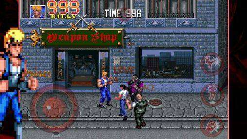 Gameplay screenshot from double dragon trilogy for Android