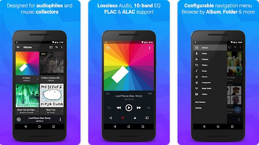 Gameplay screenshot from doubletwist music and podcasts for Android