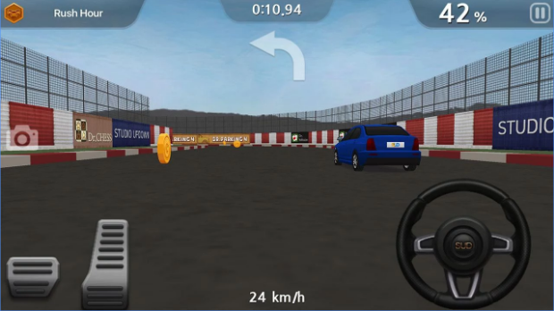 Gameplay screenshot from dr driving 2 for Android