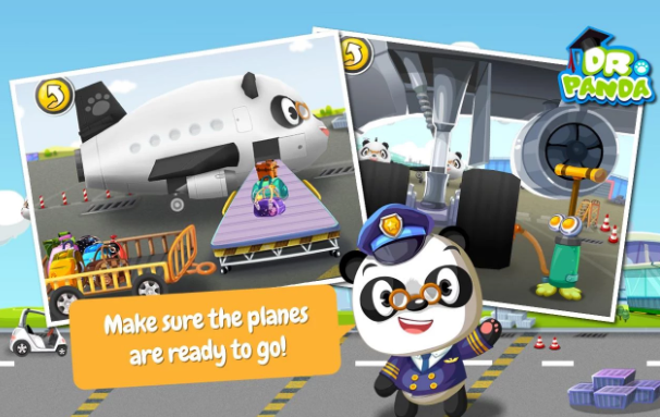 Gameplay screenshot from dr panda s Airport for Android