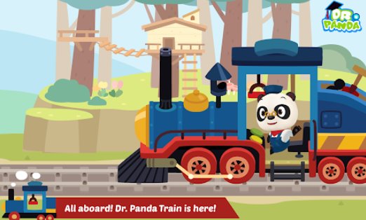 Gameplay screenshot from dr panda train for Android
