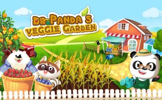 dr panda veggie garden