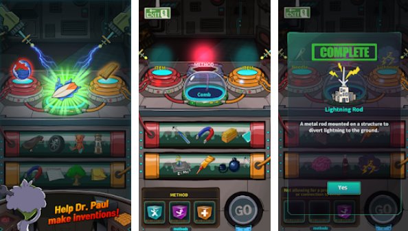 Gameplay screenshot from dr paul mixed puzzle game for Android