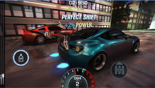 Gameplay screenshot from drag battle racing for Android