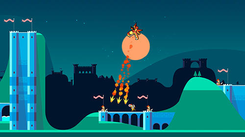 Gameplay screenshot from drag n boom for Android
