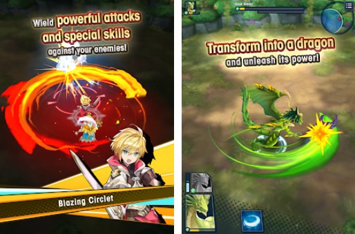 Gameplay screenshot from dragalia lost for Android