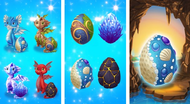 Gameplay screenshot from dragon eggs surprise for Android