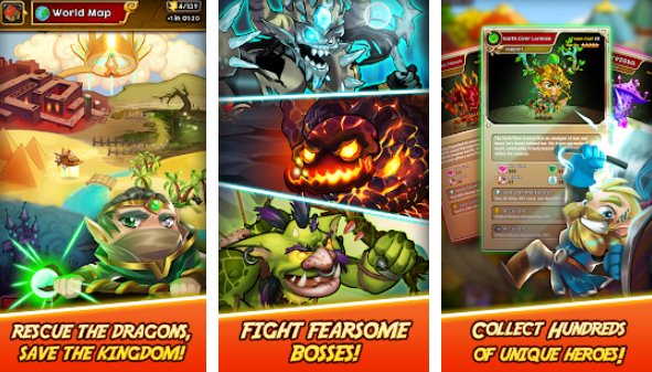 Gameplay screenshot from dragon s watch rpg for Android