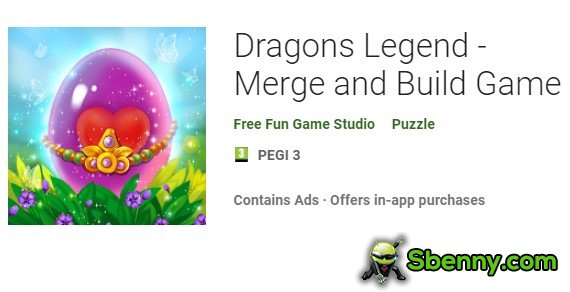 dragons legend merge and build game