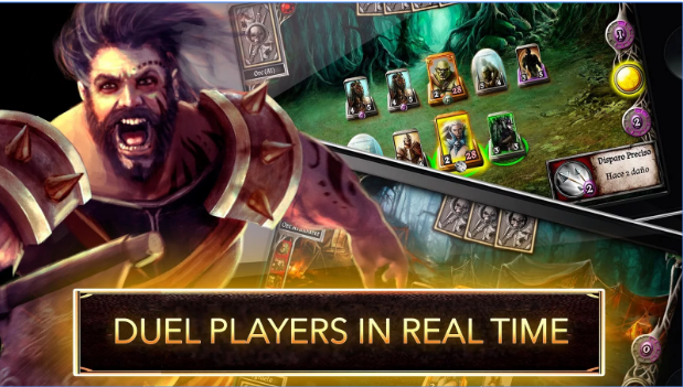 Gameplay screenshot from drakenlords ccg card duels for Android