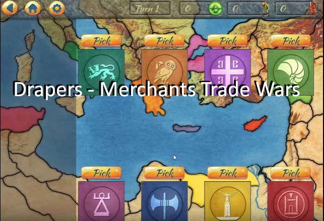 تجار DRAPERS جنگ تجاری