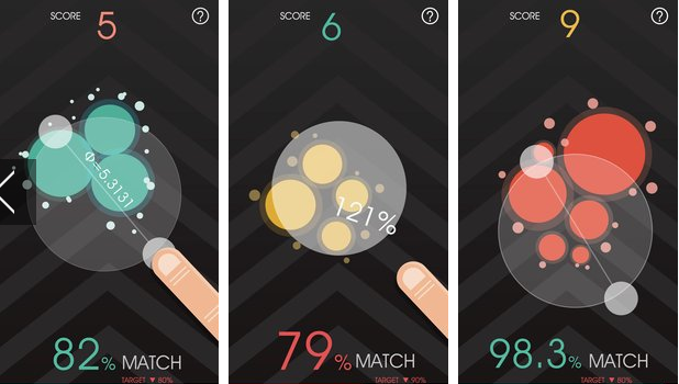 Gameplay screenshot from draw a circle for Android
