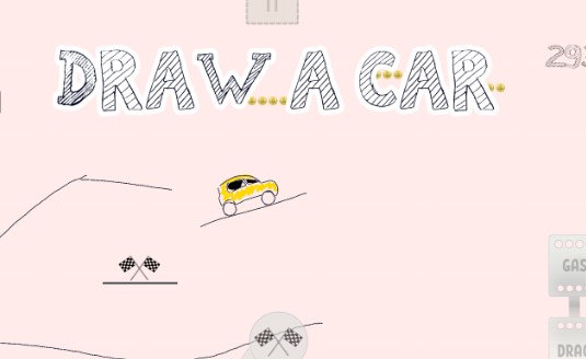 Gameplay screenshot from draw your car for Android