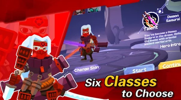 Gameplay screenshot from dreaming dimension deck hero for Android