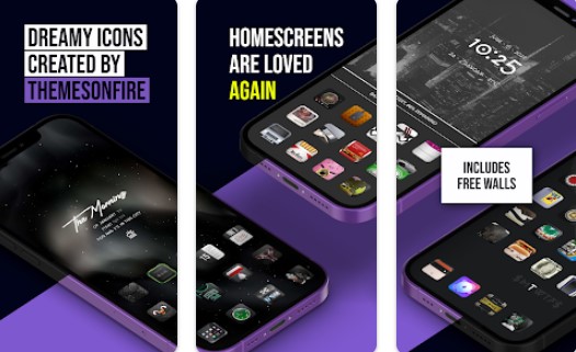 Gameplay screenshot from dreamy icons for Android