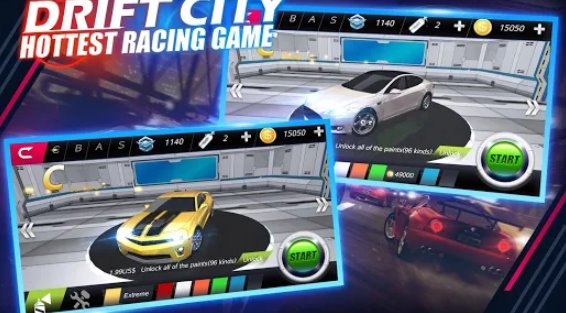 Gameplay screenshot from drift city hottest racing game for Android