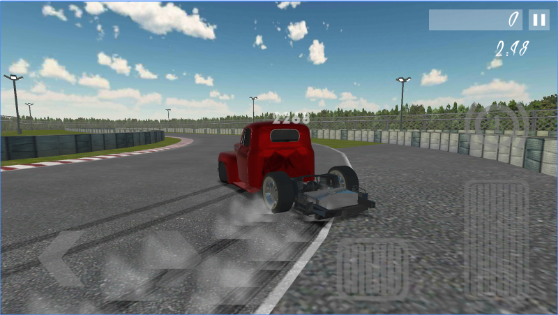 Gameplay screenshot from drift classics for Android