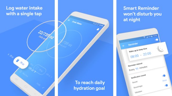 beber agua recordatorio pro agua rastreador MOD APK Android