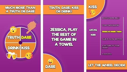 Gameplay screenshot from Drink'iss Drinking games for Android