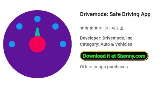aplicación de conducción segura drivemode
