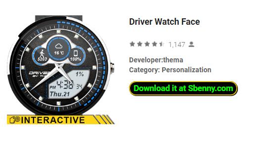 driver watch face