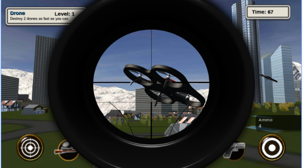 simulatore di drone Sniper MOD APK Android
